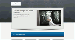 Desktop Screenshot of neurospinedocs.com